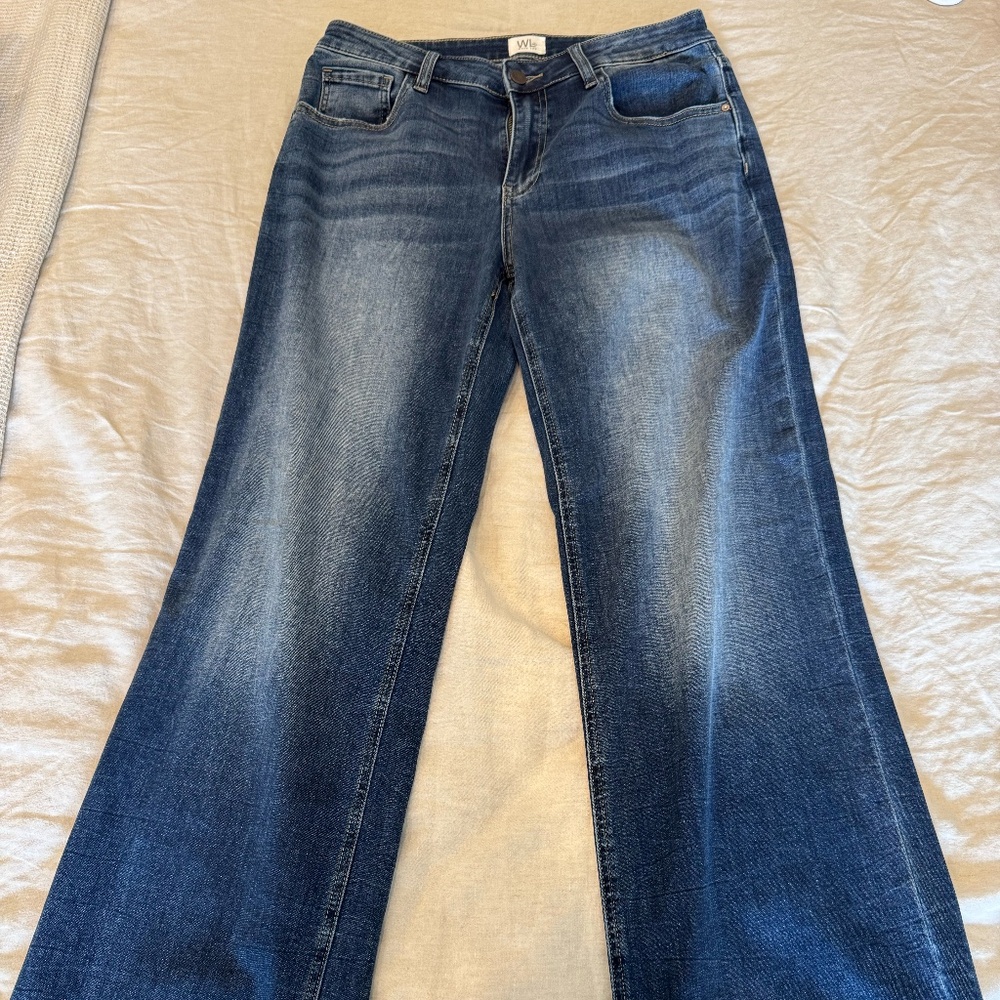Wash Lab Mamie High Rise Wide Leg Size 29